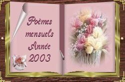 Po�mes mensuels 2003