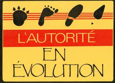 l'autorit� en �volution