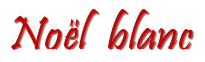 No�l blanc