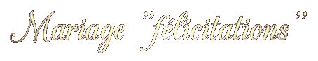 F�licitations