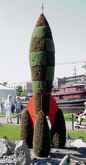 Fus�e de Tintin