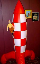 La fus�e de Tintin