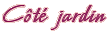 C�t� Jardin